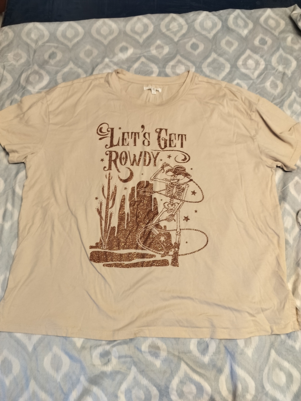 Maurices Beige Crewneck Tee - Neutral Everyday Staple